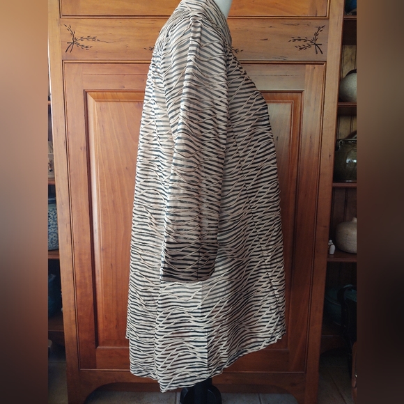 Vincente New York Milan Paris sheer tunic top - Picture 4 of 6